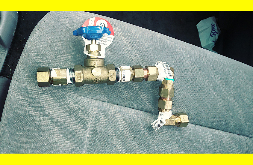 tricky corner to be navigated? inside a wall so no room to solder?  we got this!